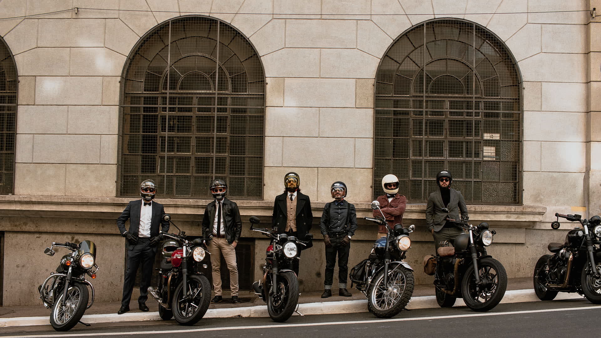 Distinguished gentlemen's ride Triumph